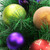 24" Pre-Decorated Multi-Color Ornament Long Needle Pine Artificial Christmas Teardrop Swag - Unlit