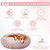 Precious Tails Super Lux Shaggy Fur Donut Bolster Pet Bed  Taupe  Medium