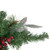 32" Frosted Pine Cone and Berries Artificial Christmas Candle Holder Centerpiece
