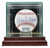 Hank Aaron Signed Braves Hall Of Fame Baseball w/Case JSA LOA Z50382