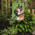 Caroline's Treasures LH9573GF French Bulldog Frenchie St. Patrick's Day Shamrock Flag Garden Size , Small, multicolor