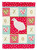 Caroline's Treasures CK5384GF Texas Quail Love Flag Garden Size, Small, multicolor