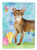 Caroline's Treasures CK3132GF Abyssinian Easter Eggs Flag Garden Size , Small, multicolor