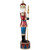 LED Lighted Jeweled Commercial Grade Fiberglass Christmas Nutcracker - 6' - Red and Blue