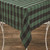 Park Designs Buffalo Check Tablecloth - 54" Square - Forest Green