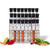 Spice Rack Gift Set, Includes 30 Flavorful Spices and Seasonings with Spice Rack…
