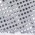 Unisex Adult Sequined Christmas Santa Hat with Cuff  - One Size - Silver and White