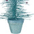 11" Potted Glittered Spike Tabletop Artificial Christmas Tree – Unlit