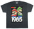 Super Mario Men's Mario And Luigi 1985 Keepin' It Super Adult T-Shirt Tee - 840161480347