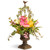 25" Spring Floral Topiary