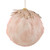 8" Pink Glitter Feather Hanging Christmas Ornament