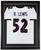 Ray Lewis Signed Framed 36x42 Custom White Football Jersey BAS ITP