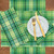 Conner 13'' x 19'' Green Plaid Single Cotton Rectangular Placemat Irish St Patrick's Day
