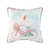 Happy Easter Printed Pillow Blue 18" X 18" Easter Soft Woven Printed Pillow With Filling For Couch Sofa Bed Chair Cotton