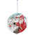 Santa & Birds Disk Christmas Xmas Ornament