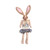 Viola French Soap Bunny Rabbit Easter Spring Figure Decor Decoration