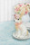 White Velvet Spring Easter Bunny Rabbit Tabletop Figurine Tabletop Figures Figurines Decor Decoration