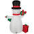 8ft Lighted Inflatable Snowman with Gifts Outdoor Christmas Decoration