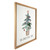Wooden Framed "Oh Christmas Tree" Wall Art Decoration - 20"