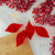 4ct Red Teardrop Shatterproof Transparent Christmas Finial Ornaments 5.25" (133.25mm)