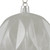 Set of 6 Clear Rhombus Cut Shatterproof Transparent Christmas Ball Ornaments 3" (70mm)