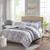 Madison Park Full Queen 8 Piece Seersucker Comforter And Coverlet Set MP10-6157