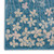 Nourison Tranquil 2'3" X 7'3" Turquoise Runner Rug 099446485823
