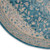 Nourison Tranquil 5'3" X 5'3" Ivory And Turquoise Area Rugs 099446485809