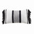 INK+IVY Casual Kai Cotton Oblong Pillow With Black And White Finish II30-1173