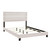 Accentrics Home Queen One Box Slat Bed With Natural Finish DS-D443-290-1