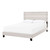 Accentrics Home Queen One Box Slat Bed With Natural Finish DS-D443-290-1