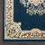 Nourison Aubusson Navy 2'2" x 10' Area Rug 099446844934