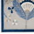 Nourison Aloha Blue And Grey 6' x 9' Area Rug 099446828866