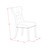 East West Furniture Gallitin Wood Set Of 2 Parson Chair In White Finish GAP2T35