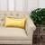 Parkland Collection Catia Transitional Yellow Throw Pillow PILL21302P