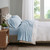 Sleep Philosophy Casual Polyester And Coolmax Sheet Set With Blue SHET20-1191