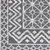 Nourison Royal Moroccan 2'3" x 12' Runner Rug With Charcoal Finish 099446793386