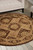 Nourison Traditional 6' x ROUND Area Rugs With Brown Finish 099446200556