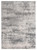 United Weavers Cascades 5'3" X 7'2" Grey Area Rugs 2601 10172 58