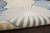 Nourison Grafix Contemporary White Area Rug (5'3"XROUND)