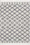 Nourison Moroccan Shag Rectangle 5'3" x 7'11" White Area Rug 099446476609