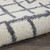 Nourison Moroccan Shag Rectangle 5'3" x 7'11" White Area Rug 099446476609