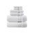 Madison Park Signature Cotton 6 Piece Towel Set With White Finish MPS73-434