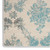 Nourison Tranquil Ivory And Turquoise 4' x 6' Rectangle Area Rug 099446399335