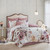 Madison Park King 8 Piece Cotton Printed Comforter Set With Blush MP10-6165