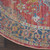Nourison Global Vintage 6' Round Multicolor Persian Area Rug 099446457745
