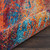 Nourison Celestial 2' X 4' Blue and Red Colorful Area Rug 099446460493