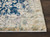 Nourison Fusion Rectangle 5'3" X 7'3" Area Rugs In Cream And Blue 099446317193