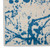 Nourison Jubilant White and Blue 7' Runner Area Rug 099446479068