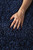 Nourison Malibu Shag 7'10" X 7'10" Round Area Rugs In Navy Finish 099446398376